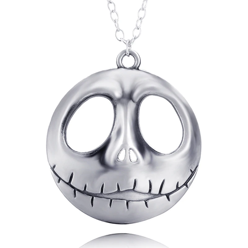 Necklace for Men Men Skull Head Skellington Necklace The Nightmare Before Christmas Pumpkin King Santa Jack Choker Necklace Necklace for Men Men Skull Head Skellington Necklace The Nightmare Before Christmas Pumpkin King Santa Jack Choker Necklace