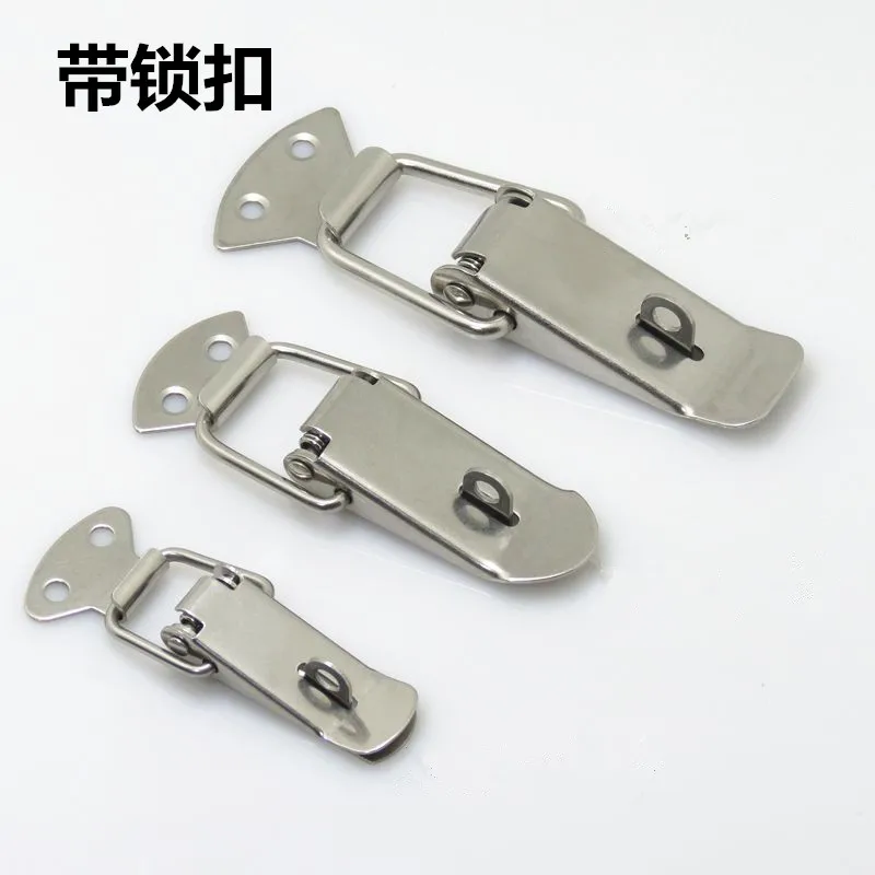 

Stainless steel adjustable clamp locking hasp lock box buckle latch type quick clamp box accessories