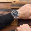 GOLDENHOUR Luxury Brand Waterproof Military Sport Watches Men Silver Steel Digital Quartz Analog Watch Clock Relogios Masculinos ► Photo 3/6