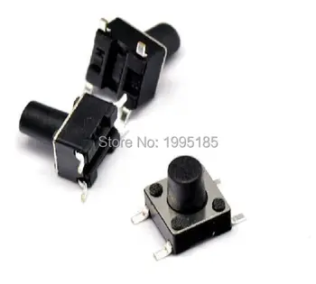 

6 * 6 * 8MM SMD 4 feet touch switch micro switch / button switch 6MMX6MMX8MM 100pcs