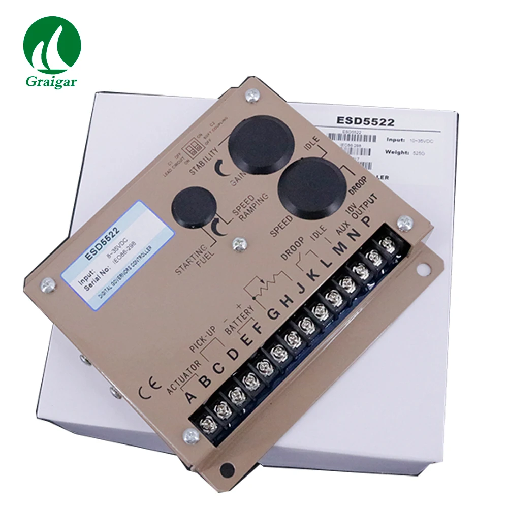 

ESD5522 Genset governor control system electronic speed cotroller