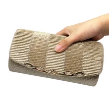 Модная блестящая вечерняя сумка, 5 однотонных цветов, Женская вечерняя сумка-клатч,, расшитая блестками, Свадебные вечерние женские сумки на плечо с цепочкой