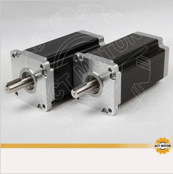 

High Quality! ACT Motor 2PCS Nema42 Stepper Motor 42HS9460 100mm 6A 1700oz-in CE ROHS ISO CNC Milling Cut Router US DE JP Free