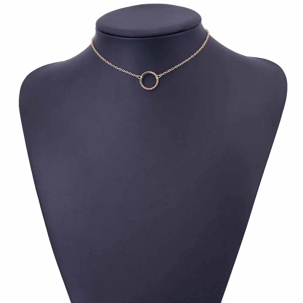 Vienkim Новая Мода простая Изысканная Золотая чокер ожерелье Карма богемное ювелирное изделие подарки для нее
