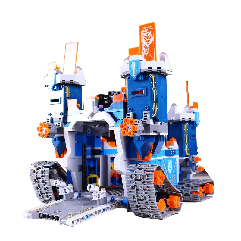 

Children's toys Nexoe 1166Pcs Fortrex Nexo Knight bricks set toy set castle weapon clay Aaron Fox Axl 70317 educational toys
