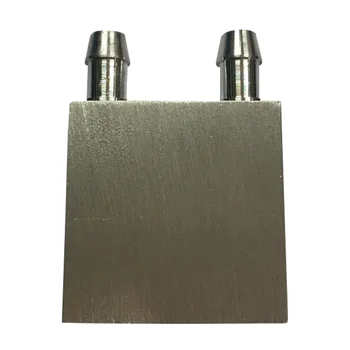 

NOYOKERE Primary Aluminum Water Cooling Block 40*40mm for Liquid Water Cooler Heat Sink System Silver Use For PC Laptop CPU