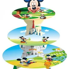 Мальчик девочка день рождения картонное для кексов подставка держатель для кексов вечерние принадлежности рождественские вечерние торт стенд для свадебных принадлежностей