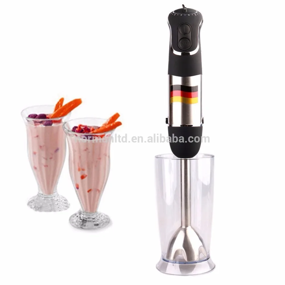

Free shipping 3 in 1 multifunctional 6 Speed Control Stick Immersion Hand Blender with mini Chopper/grinder CE GS RoHS