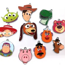 20 шт Классическая история игрушек мультфильма Металлические Подвески для изготовления ювелирных изделий DIY P02