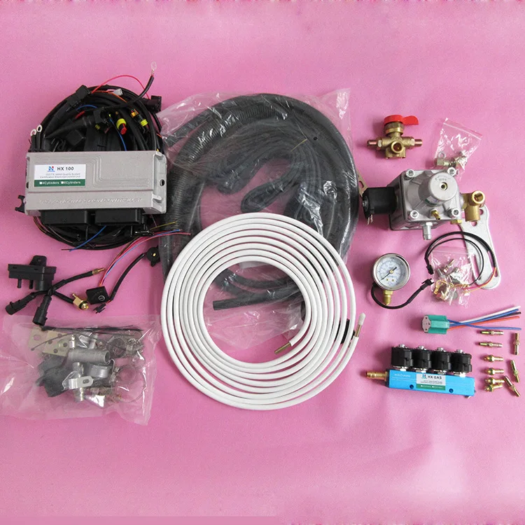 

Simplest Methane CNG Sequential Injection Conversion Kit for AC300 V3 V4 Cylinders Gasoline Fuel Injected Vehicle