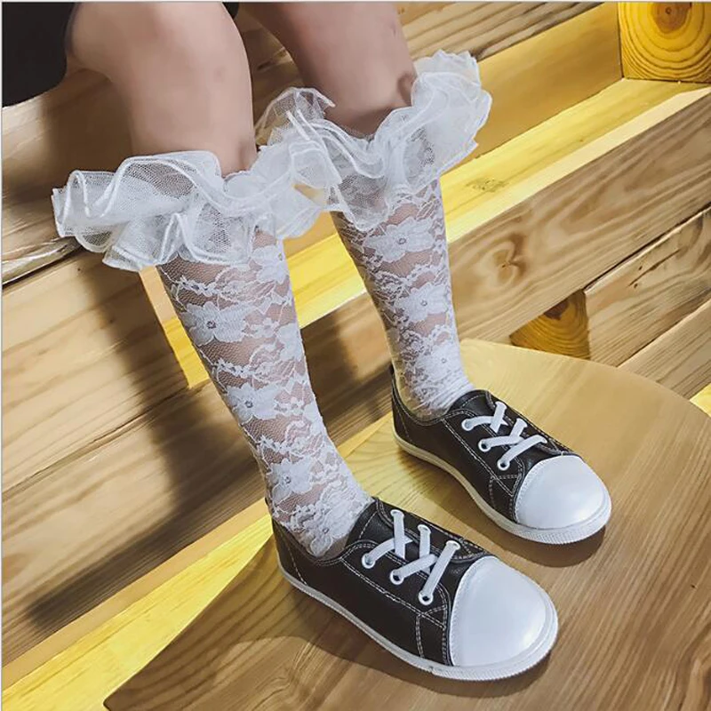 Doux Bebe Filles Transparent Belle Dentelle De Cristal Longues Chaussettes Enfant En Bas Age Princesse Genou Haute Chaussette Enfant Jambieres Aliexpress Doux Bebe Filles Transparent Belle Dentelle De Cristal Longues Chaussettes Enfant En Bas Age Princesse Genou Haute Chaussette Enfant Jambieres Aliexpress