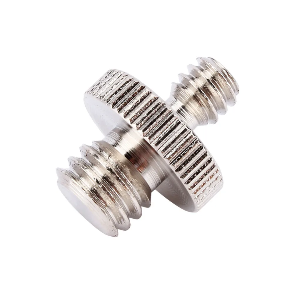 1/4" Male to 3/8" Male Threaded Metal Screw Adapter For Camera Tripod