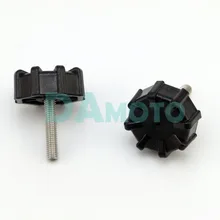 Комплект из 2 предметов для руля регулировочный винт для honda moto rcycle мини moto Дакс велосипед обезьяна части велосипеда Z 50 Z50 50CC