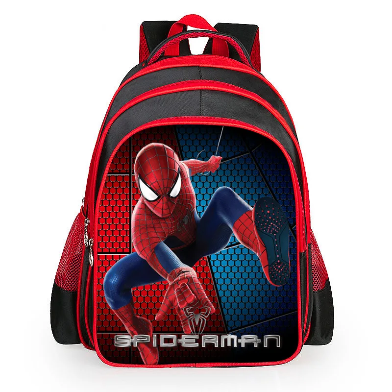 

Hot Cartoon Spiderman Backpacks For Kids Children School Bags Primary Backpack Boy mochila