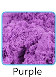 Навальный/дополнение упаковка динамический песок набор Полимерная глина удивительные Diy Пластилин Magic Play Do сухие пески Марс, Космический песок Полимерная глина - Цвет: Purple 1KG