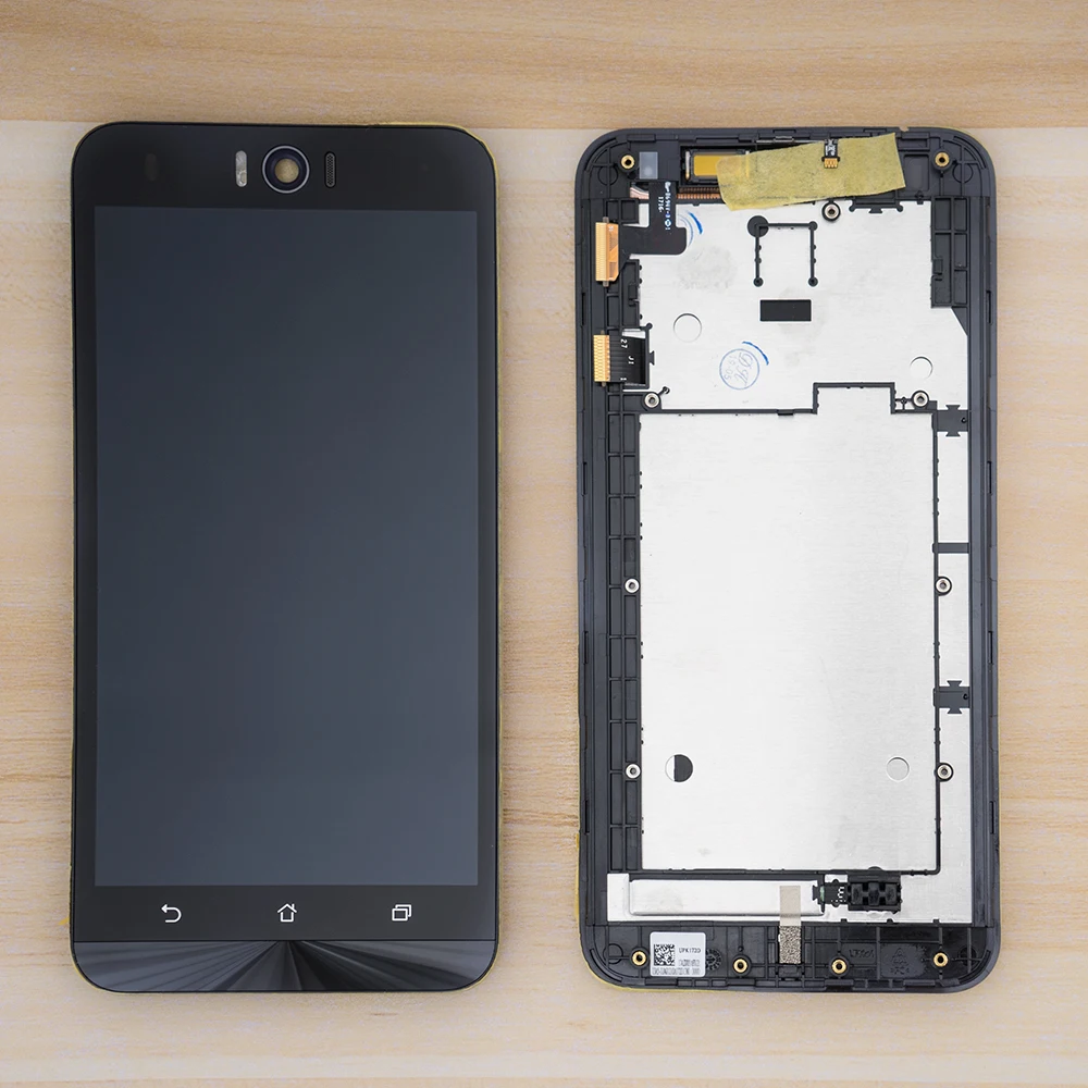 Kopen Originele 5.5 LCD Voor ASUS Zenfone Selfie ZD551KL Lcd Touch Screen Frame Digitizer Vergadering Voor ASUS ZD551KL Display