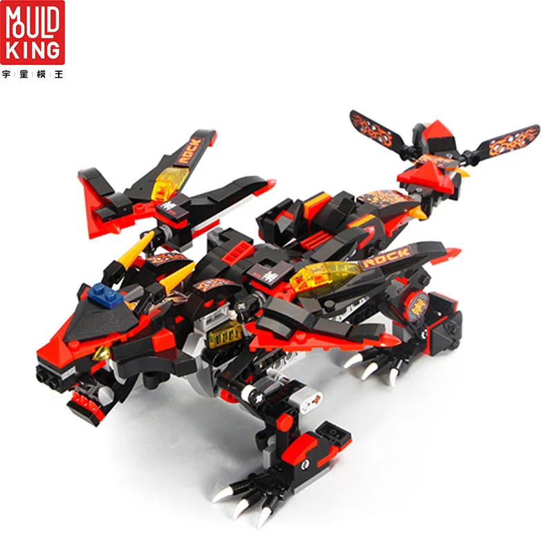 Creator mould king 13021 dragon gongfu king: devil dragon 2 Creator mould king 13021 dragon gongfu king: devil dragon