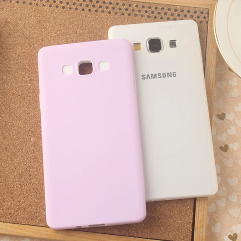 Мягкий силиконовый чехол из ТПУ для Samsung Galaxy S6 S7 Edge S8 Plus A3 A5 A7 2016 2015 Note 8 5 4 задняя