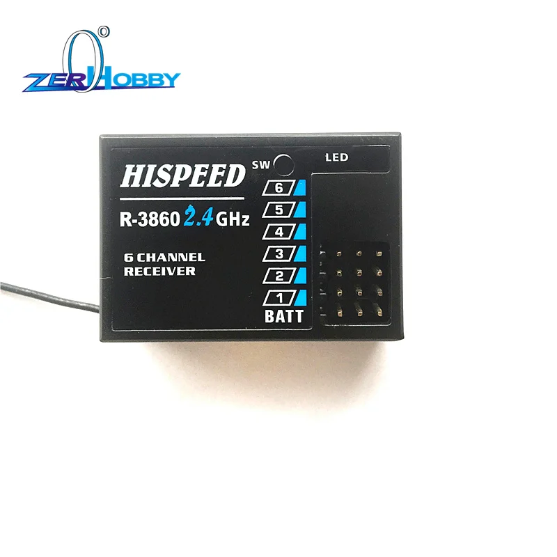 Goedkoop HSP RACING RC AUTO ONDERDELEN ACCESSOIRES DEEL GEEN. R 3860 2.4 GHz HISPEED 6 KANAALS ONTVANGER VOOR HSP AFSTANDSBEDIENING T3920