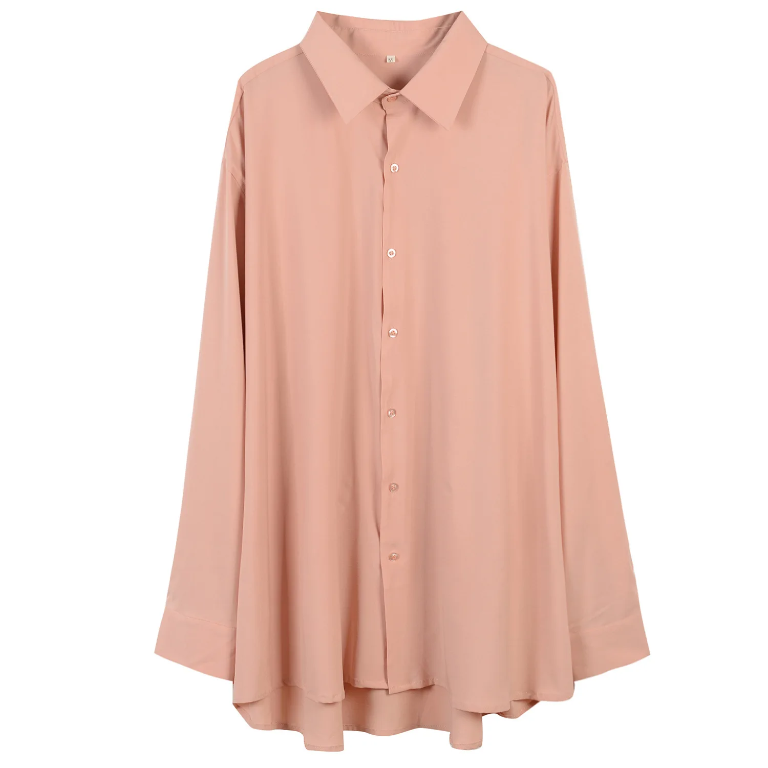 

2019 Spring Summer New Fashon Women Shrit Dress Full Sleeve Loose Casual Dress Single Breasted Solid Color Above Knee Dresses