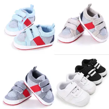 

2019 Infant Toddler Baby Boy Girl Soft Sole Crib Shoes Sneaker Newborn to 0-18 Months