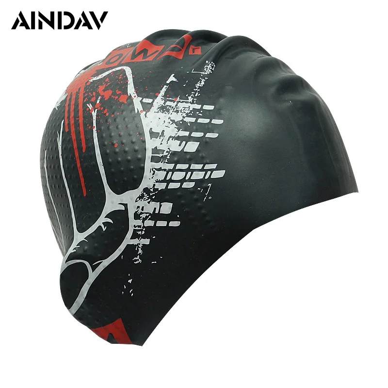 

2019 High Stretch Men and Women Swimming Hat Particle Swimming Caps Pool Wear Protect Ears Durability Unisex Bathing Cap
