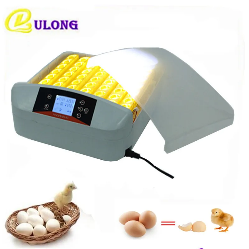 

Mini Household auto hatcher hatching machine with LED farm use chicken ducks eggs poultry incubator