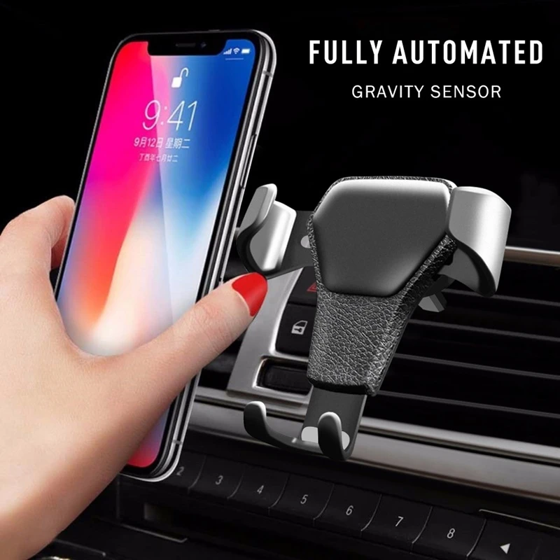 Black Auto Cellphone Mobile Cell Mini Air Vent Mount Stand Car Gravity Phone Holder Black Auto Cellphone Mobile Cell Mini Air Vent Mount Stand Car Gravity Phone Holder