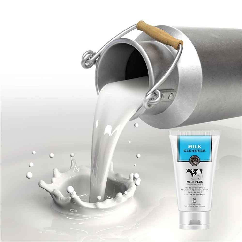 

Milk Anti-scar Repairing Foam Cleanser 100ml Korea Oil control Cosmetic skin care Face lift Milk Mild Purifying Cleanser