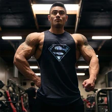 Бренд, модная мужская майка для фитнеса, спортивная одежда для бодибилдинга, спортивные майки с принтом, майка для мышц