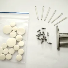 Кларнет запчасти для ремонта, винты, запчасти+ подушки для кларнета полный комплект