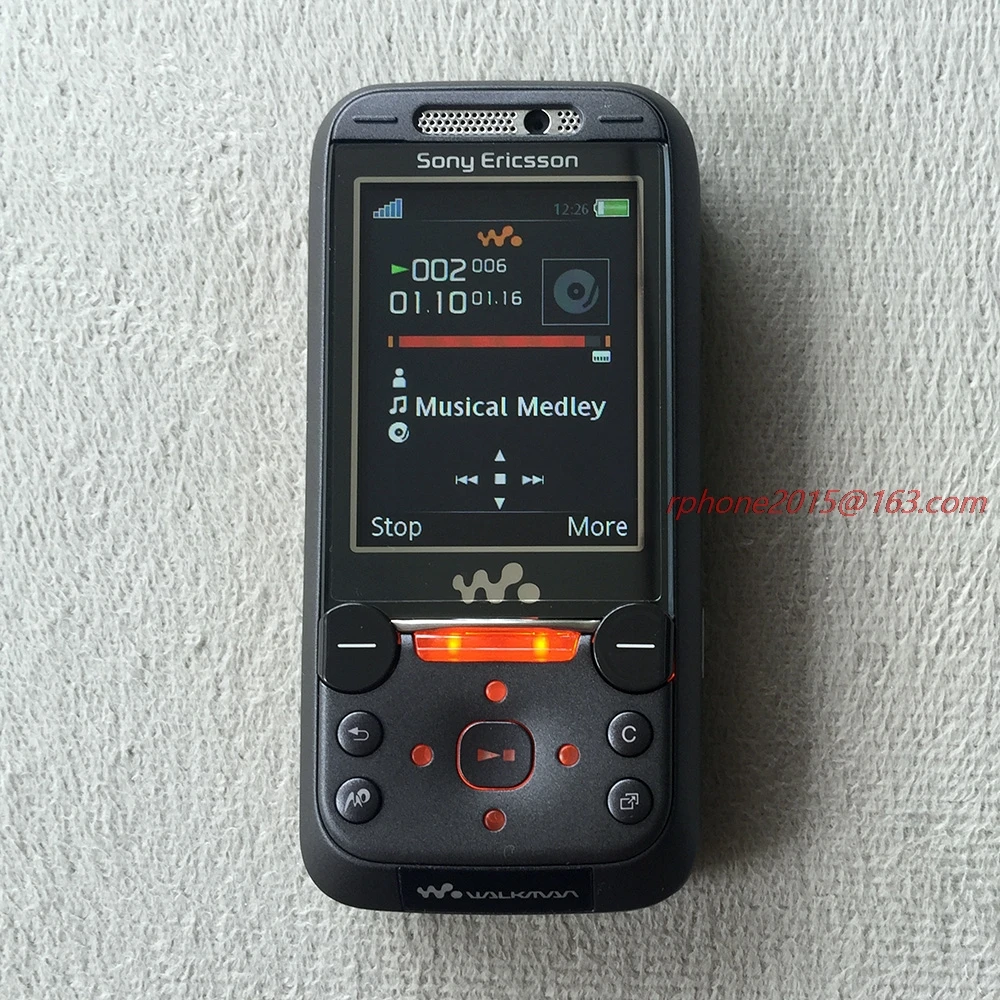 Восстановленный Sony Ericsson W850 Bluetooth мобильный телефон 2.0MP разблокированный W850i сотовый телефон