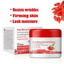 Dazzling Menina Portátil Loja Home Acessórios Creme de Saúde Goji Berry Creme Facial do Cuidado Da Pele