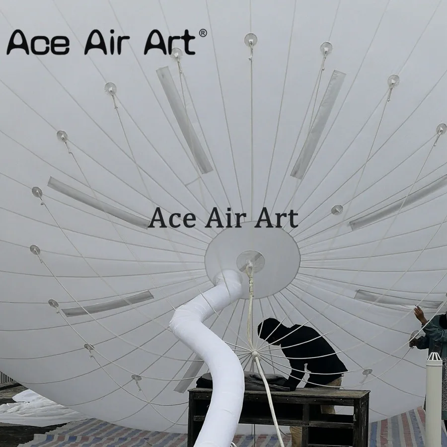 4,5 м Диаметр надувной подвесной круглый шар, потолок огромный шар для наружной отделки Ace Air Art