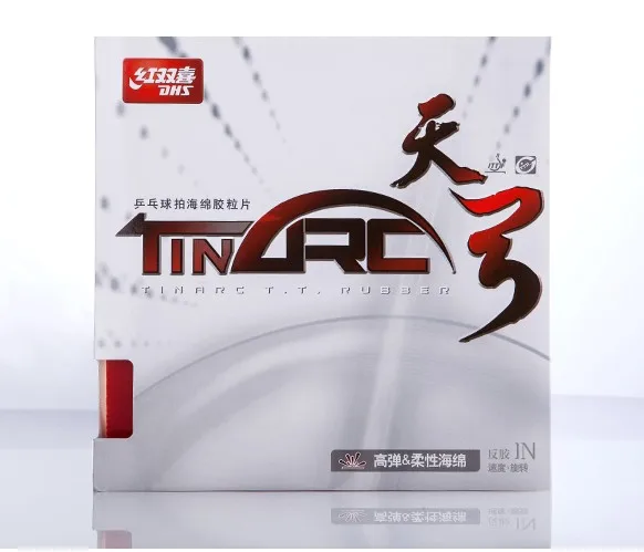 DHS TinArc Оловянная дуга TINARC3 TINAC5 Pips-в настольном теннисе резина с высокой упругой гибкой губкой для торта