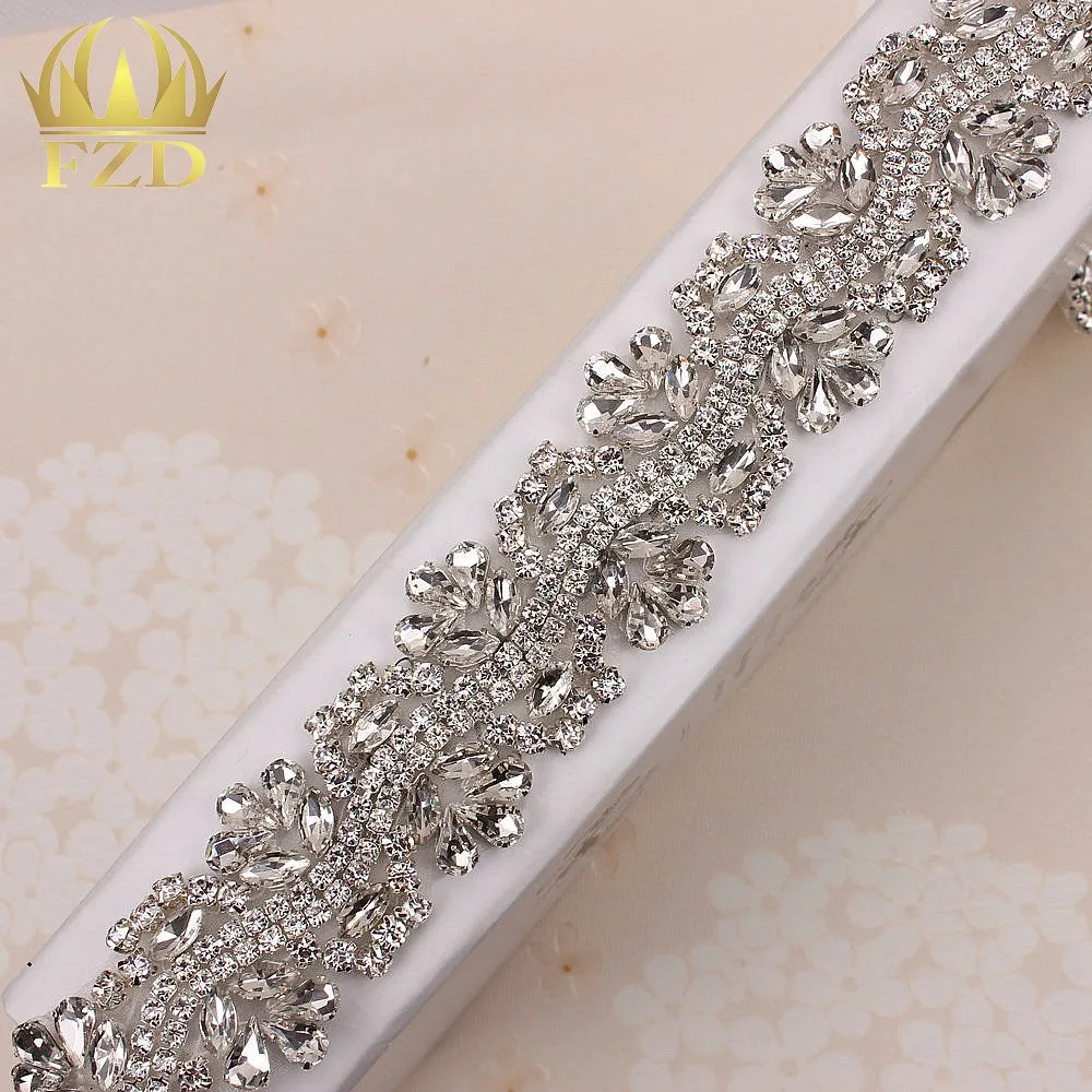 (10yards) 1 Yard Iron On Hotfix Beaded Sewing Wholesale Bridal Wedding