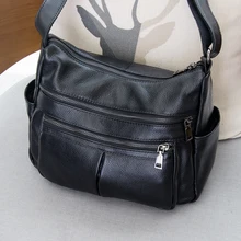 Брендовая Дизайнерская Женская винтажная сумка на одно плечо из натуральной кожи, женские сумки через плечо, Сумки для дам