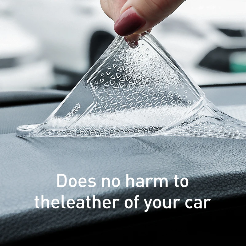 Baseus Universal Car Anti Slip Mat For Car Dashboard Auto Multi-Function Phone Coins Gel Sticky Pad Non Slip Mats Gadget