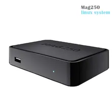 10 шт. Linux mag250 IP ТВ коробка, Декодер каналов кабельного телевидения Поддержка Wi-Fi USB разъем, кабель не включают IP ТВ учетной записи Mag 250 ТВ телеприставку