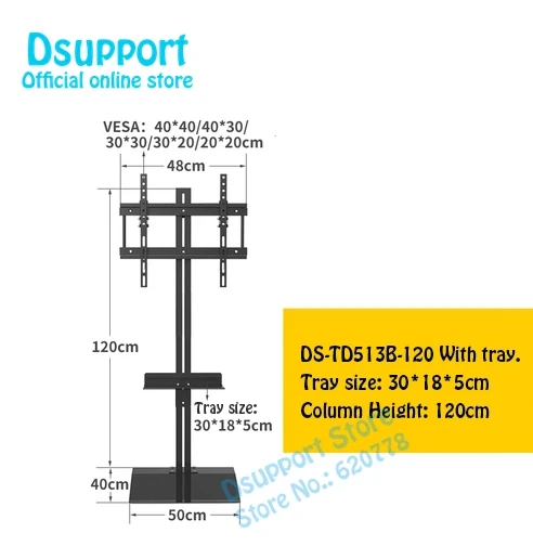 3"-70" ЖК светодиодный ТВ шкаф/напольная подставка для компьютера монитор держатель дисплей французский ТВ кронштейн TD513B серия с лотком