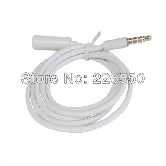 Male to female 3 5 mm Aux mobile computer headphones extension cord Audio extension cable 200pcs lot free shipping