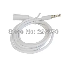 Male to female 3 5 mm Aux mobile computer headphones extension cord Audio extension cable 200pcs lot free shipping