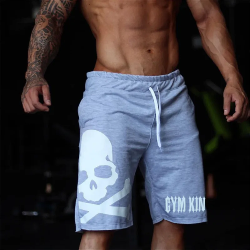 Mens Gym Fitness Shorts Run Jogging Sports Loose Cool Mesh Quick Dry Bodybuilding Crossfit Sportswear Male shorts men