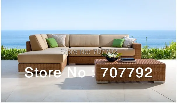 Online Get Cheap Outdoor Setting Furniture -Aliexpress.com 2017 New Design Outdoor Furniture PE Vine Wicker Sofa Setting Group - Online Get Cheap Outdoor Setting Furniture -Aliexpress.com