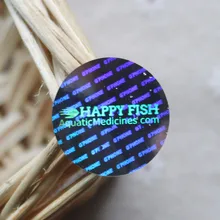 На заказ/логотип индивидуального дизайна анти-Поддельные одноразовые лазерные голограммы/голографические наклейки, сломанные при перемещении наклейки