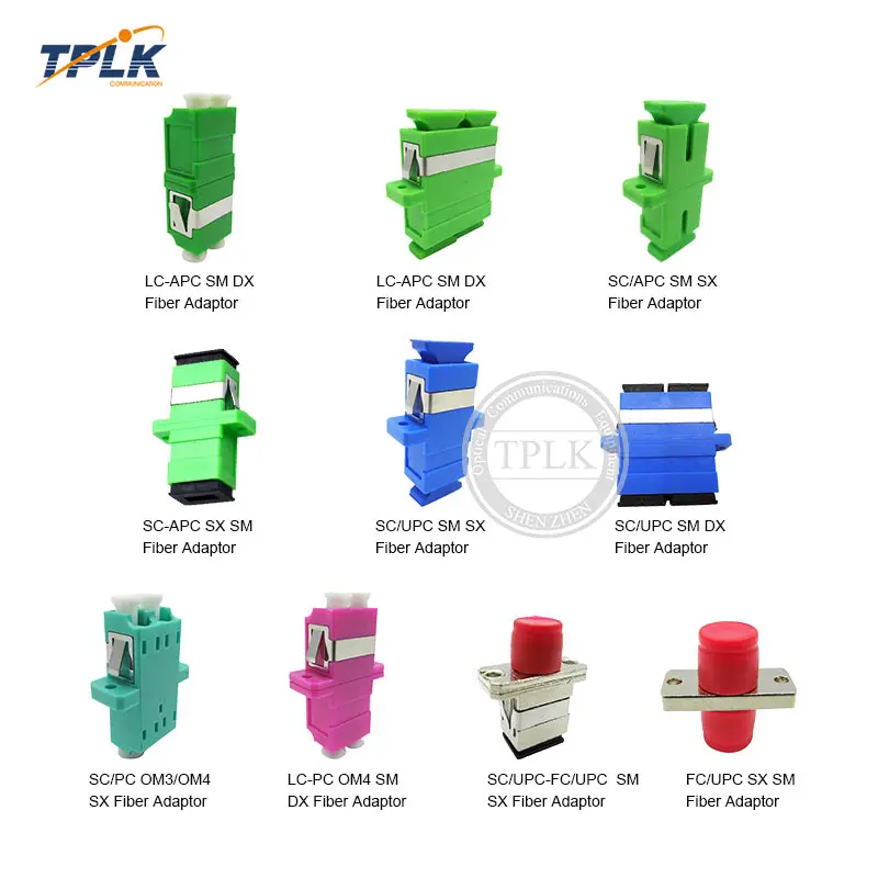 100 шт. волоконно-оптический разъем SC/PC волоконный адаптер многомодовый SX фланцевый адаптер Муфта