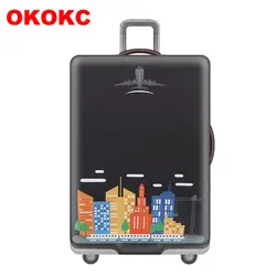 OKOKC Доры путешествия эластичность Чемодан крышка подходит для крышка для 18 до 32 дюймов тележка чемодан пыль крышки Аксессуары для