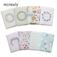 1 шт., мультяшный женский Держатель для паспорта из искусственной кожи, парные модели, для девушек, для путешествий, Обложка для паспорта, чехол для карточек унисекс, мужской держатель для карт