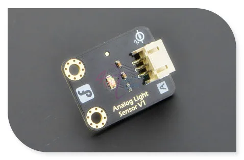 

DFRobot Analog Ambient/visible Light Sensor LX1972, 3~5.5V 1~800Lux with temperature compensation for Arduino