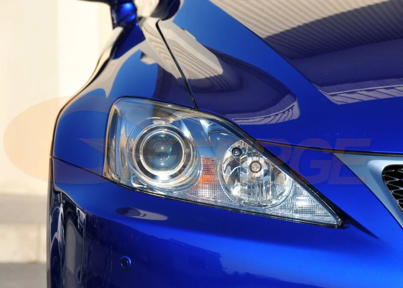  For Lexus IS220 IS250 IS350 IS-F 2006-2010 Excellent Ultra bright illumination smd led Angel Eyes k - 32703327811